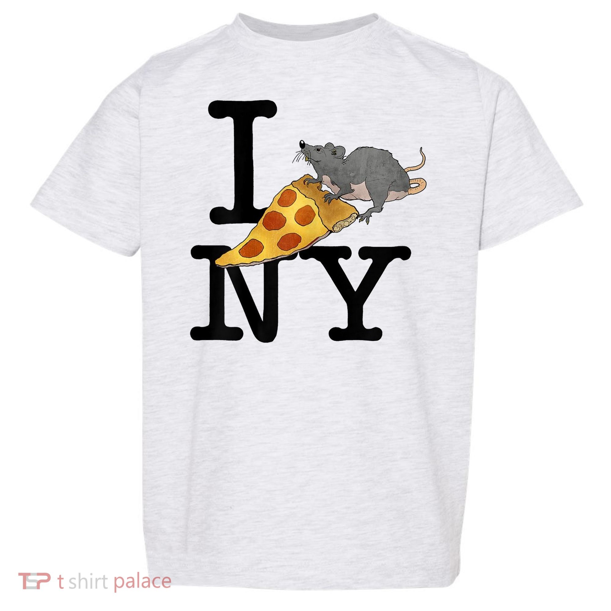Pizza Rat I Loves New York Pizza Ironic Toddler T-Shirt
