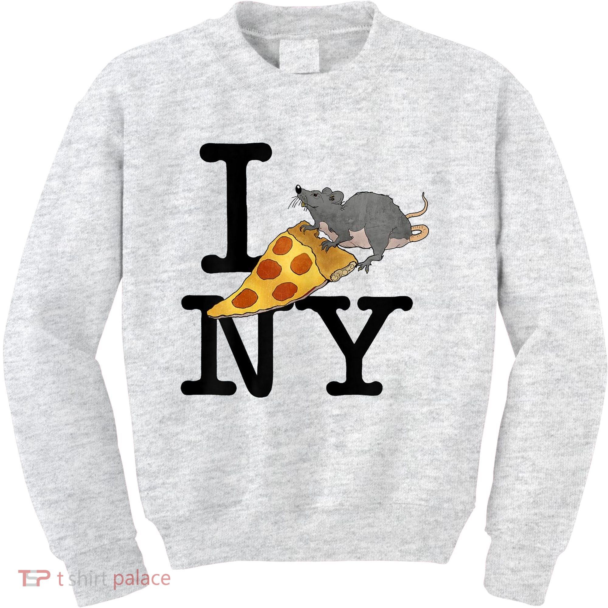 Pizza Rat I Loves New York Pizza Ironic Kids Sweatshirt
