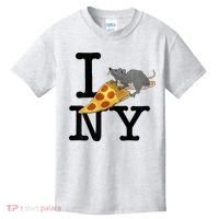 Pizza Rat I Loves New York Pizza Ironic Kids T-Shirt thumb 0