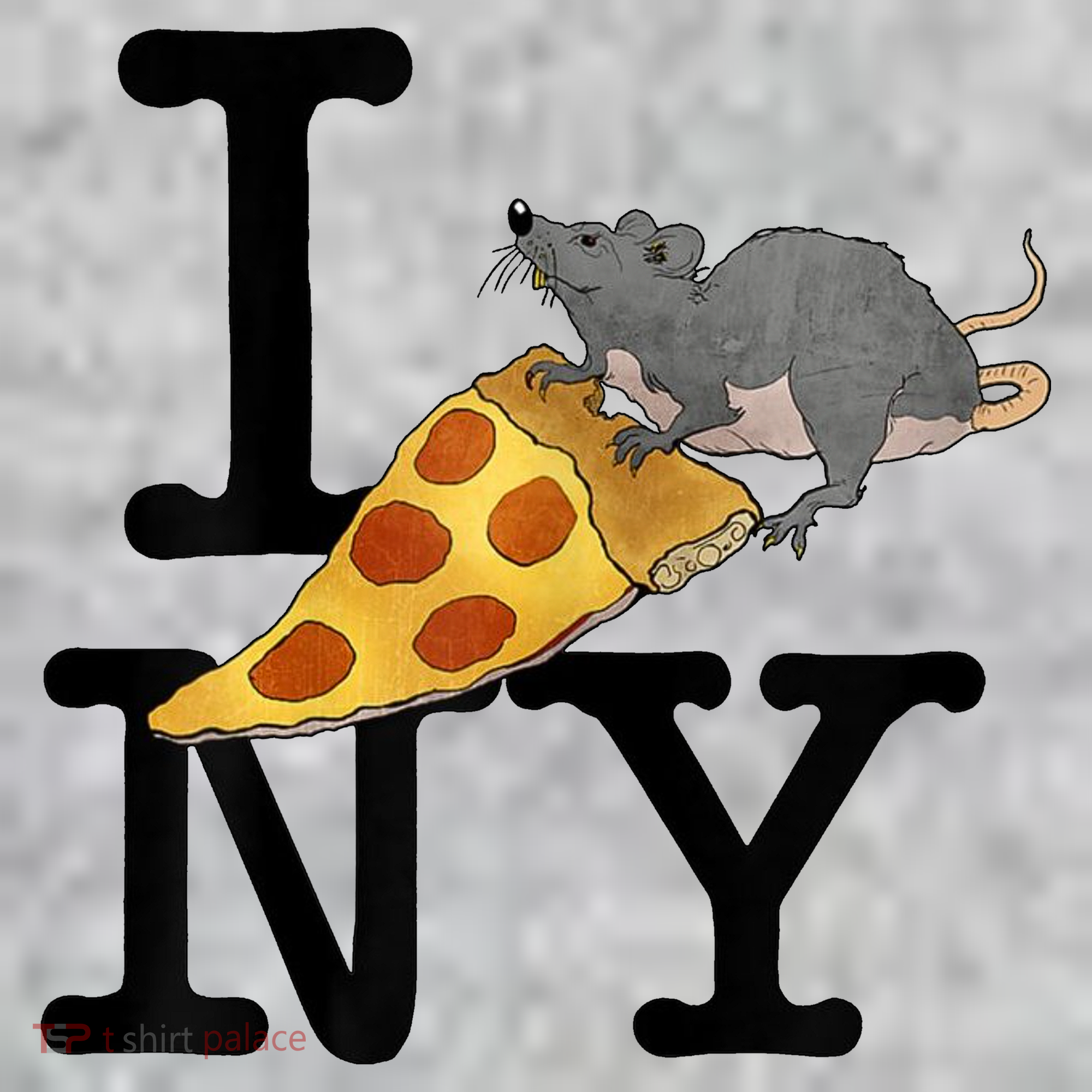 Pizza Rat I Loves New York Pizza Ironic Kids T-Shirt