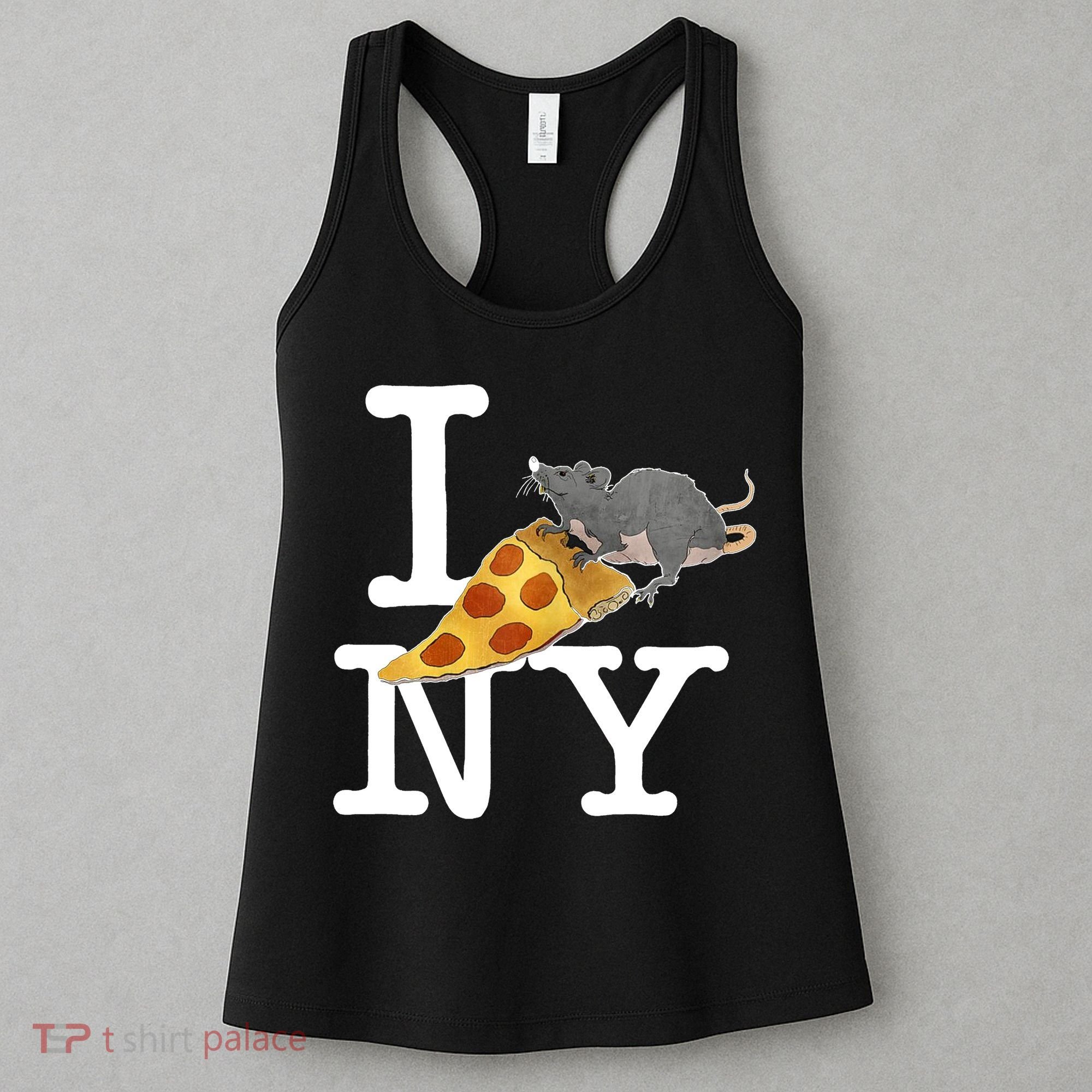 Pizza Rat I Loves New York Pizza Ironic Women's Tank Top