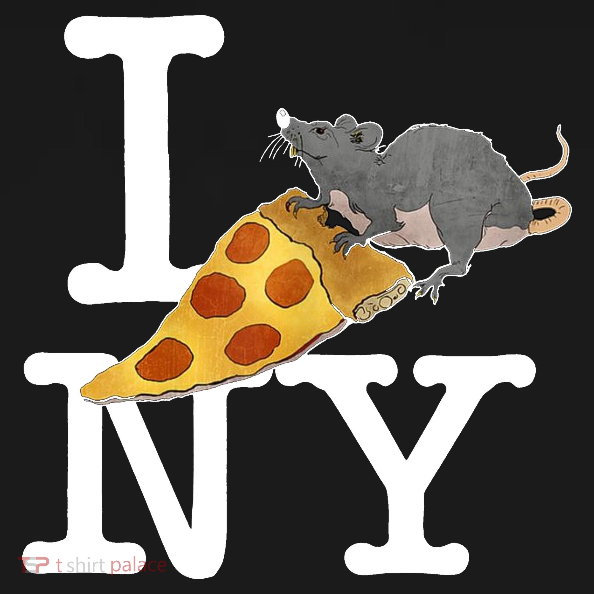 Pizza Rat I Loves New York Pizza Ironic Women's Tank Top