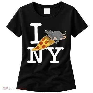 Pizza Rat I Loves New York Pizza Ironic Women's T-Shirt