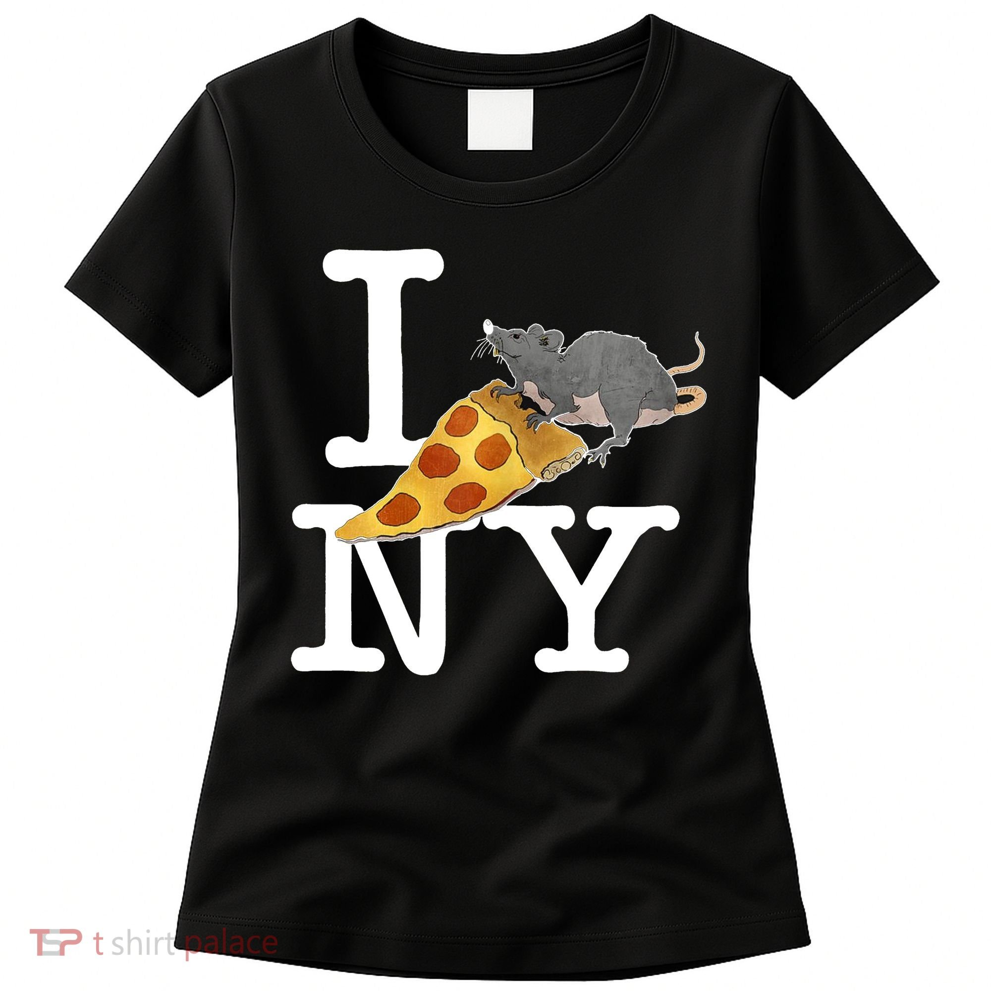 Pizza Rat I Loves New York Pizza Ironic Women's T-Shirt