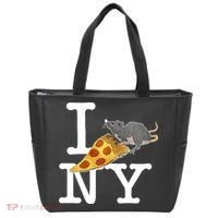 Pizza Rat I Loves New York Pizza Ironic Tote Bag thumb 0