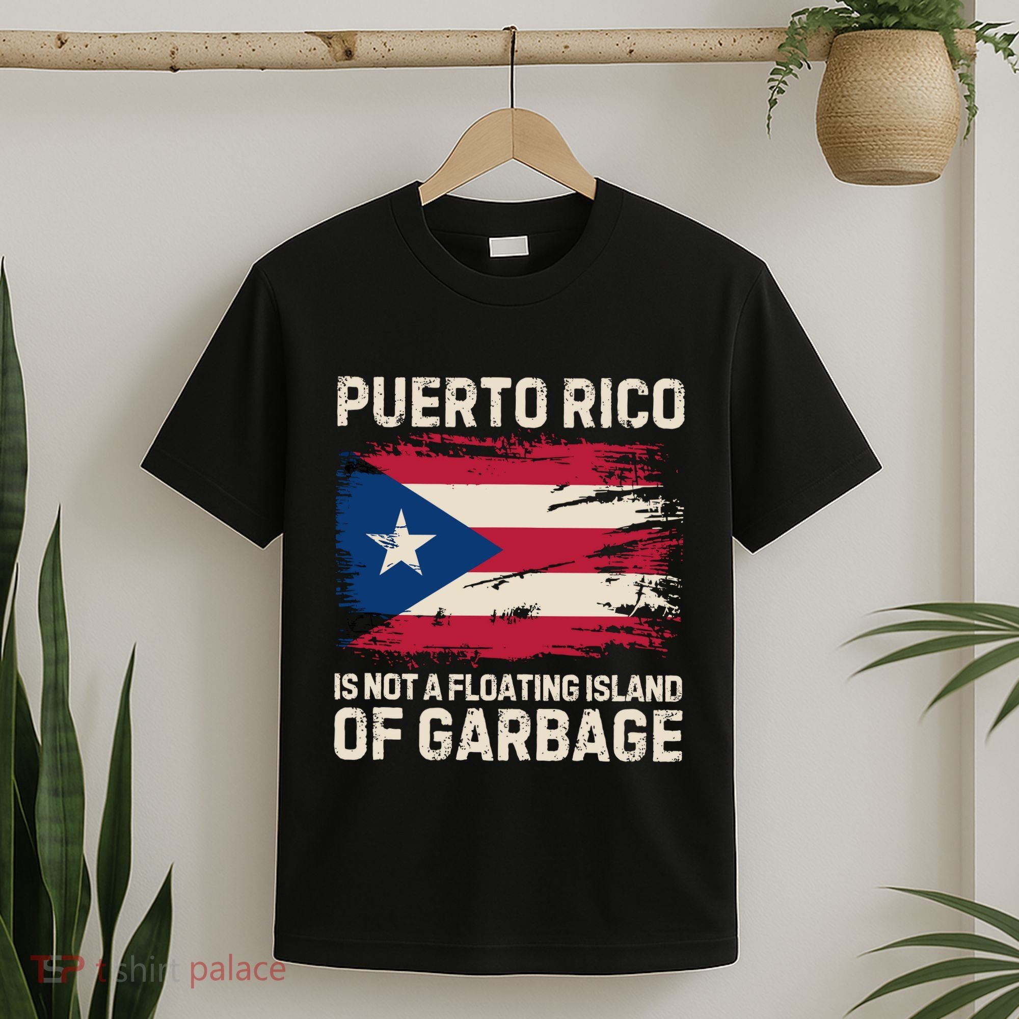 Puerto Rico Is Not A Floating Island Of Garbage T-Shirt