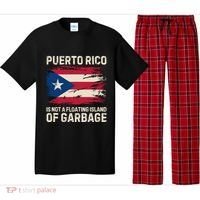 Puerto Rico Is Not A Floating Island Of Garbage Pajama Set thumb 0