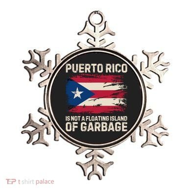 Puerto Rico Is Not A Floating Island Of Garbage Ornament