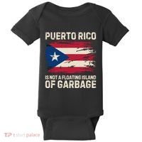 Puerto Rico Is Not A Floating Island Of Garbage Baby Bodysuit thumb 0