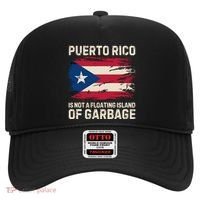 Puerto Rico Is Not A Floating Island Of Garbage Hat thumb 0