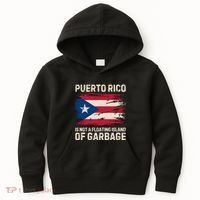 Puerto Rico Is Not A Floating Island Of Garbage Kids Hoodie thumb 0