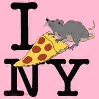 Pizza Rat Ironic Coaster thumb 2