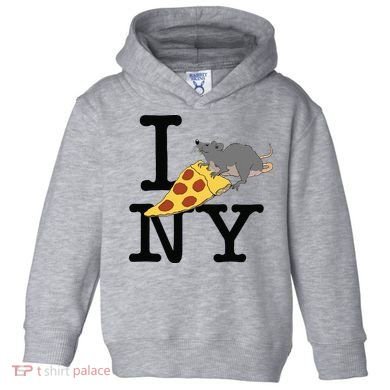 Pizza Rat Ironic Toddler Hoodie