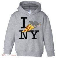 Pizza Rat Ironic Toddler Hoodie thumb 0