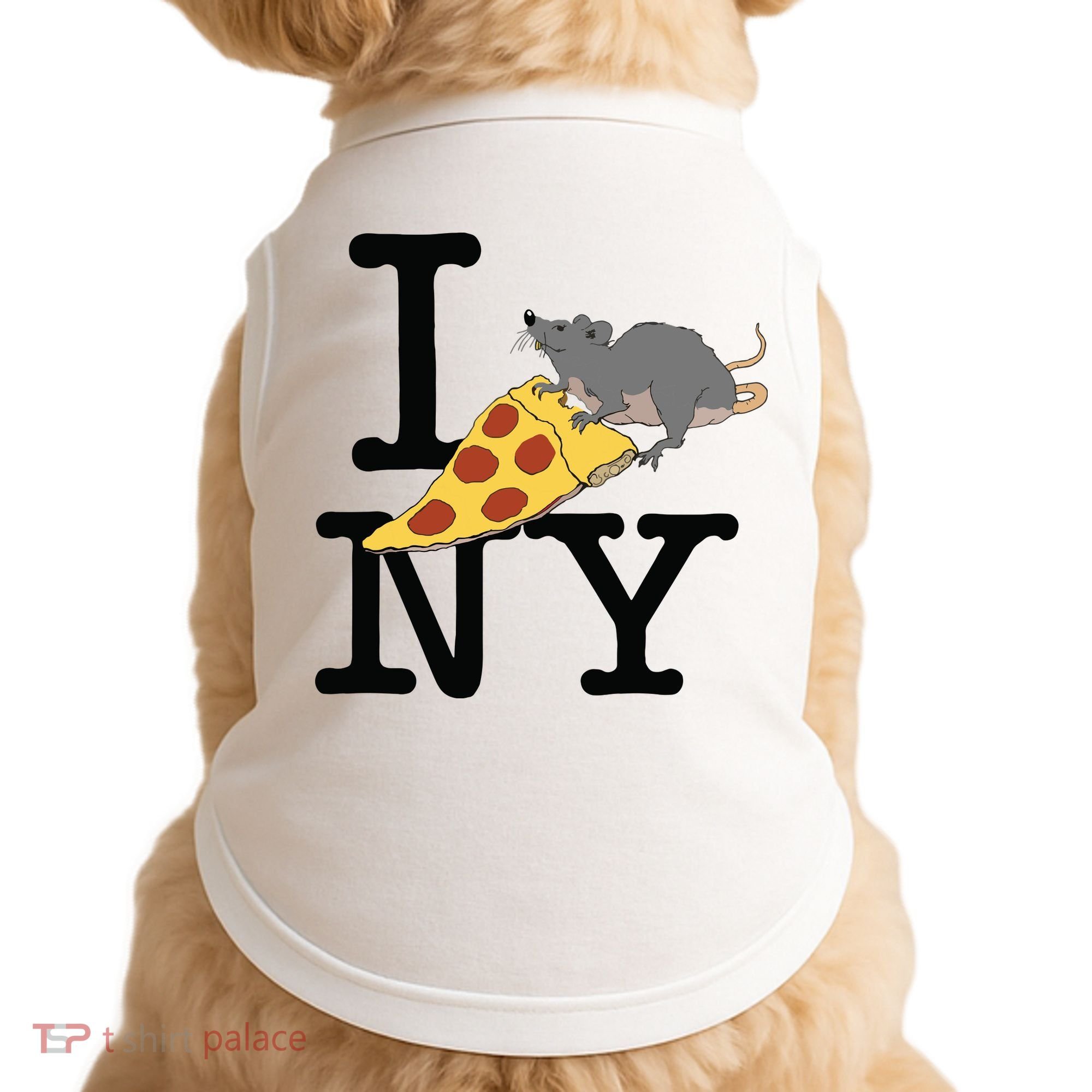 Pizza Rat Ironic Doggie Tank