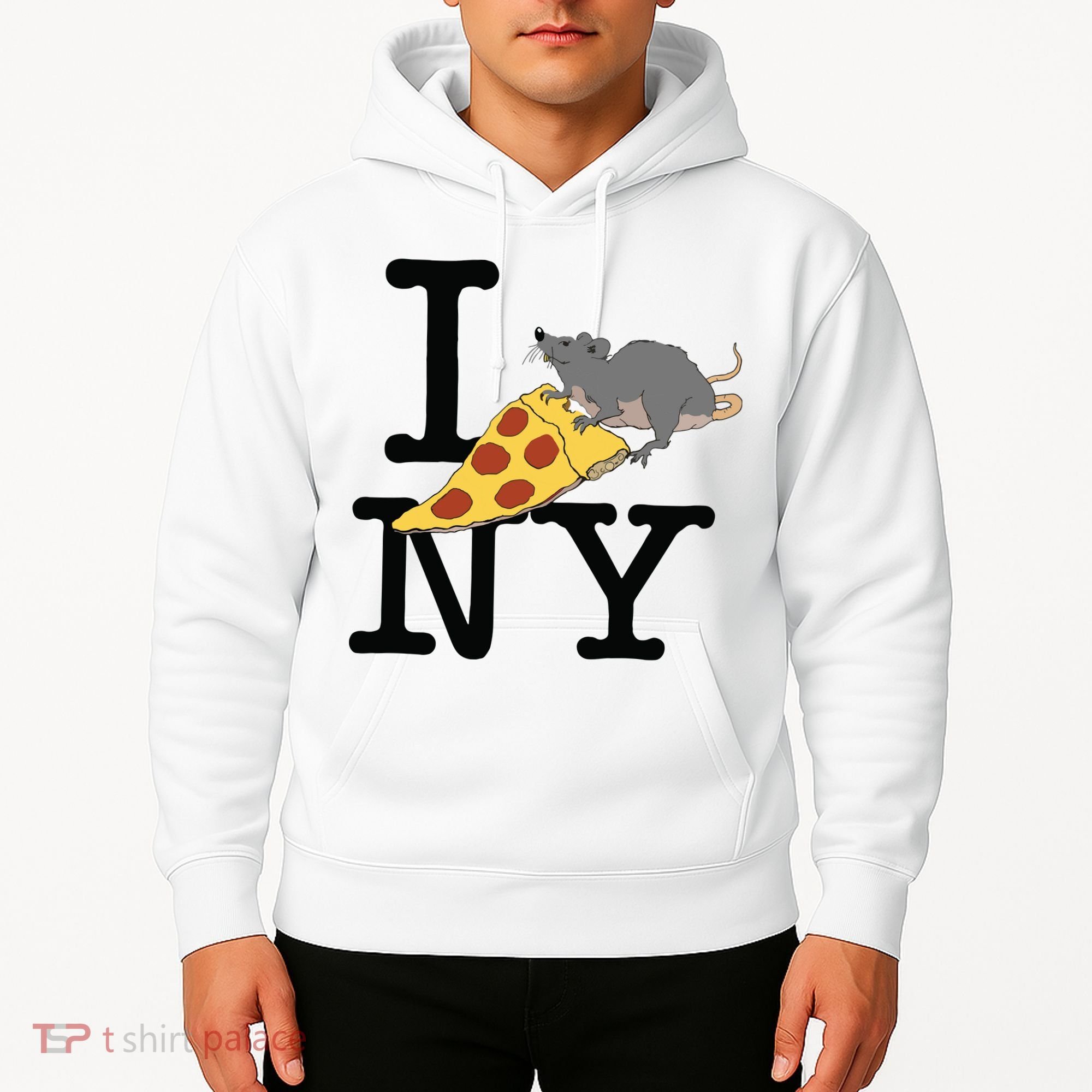 Pizza Rat Ironic Hoodie