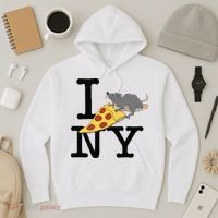 Pizza Rat Ironic Hoodie thumb 3
