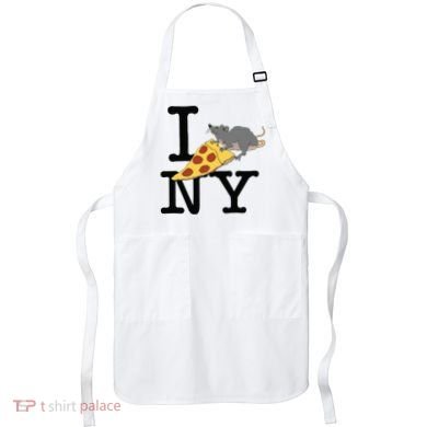 Pizza Rat Ironic Apron