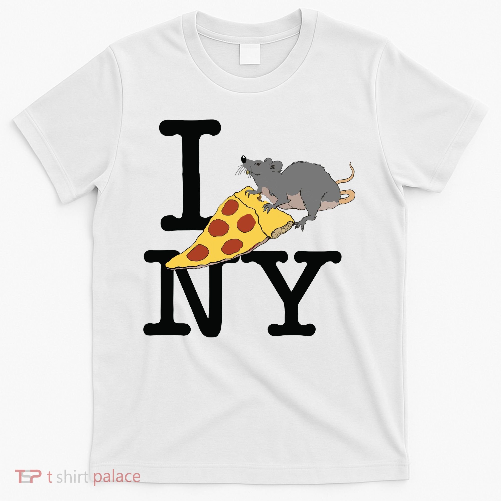 Pizza Rat Ironic T-Shirt