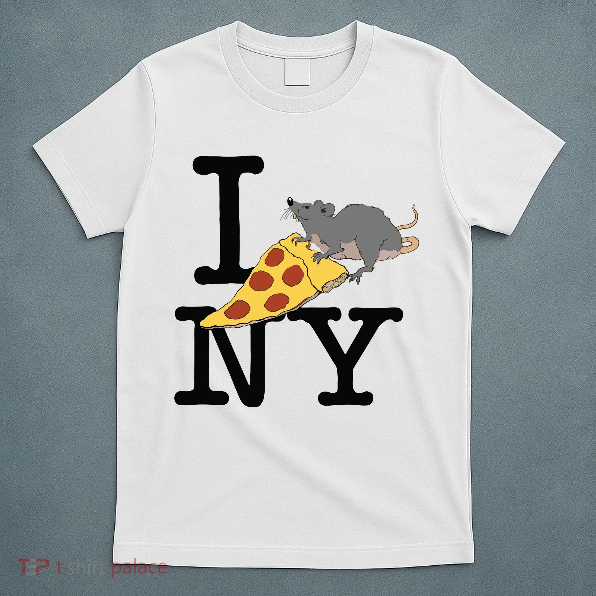 Pizza Rat Ironic T-Shirt