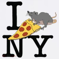 Pizza Rat Ironic T-Shirt thumb 7