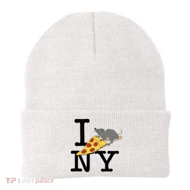 Pizza Rat Ironic Beanie