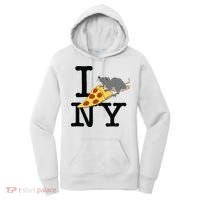Pizza Rat Ironic Women's Hoodie thumb 0