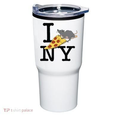 Pizza Rat Ironic Tumbler