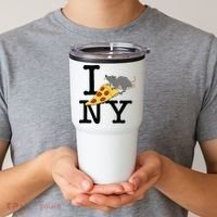 Pizza Rat Ironic Tumbler thumb 2