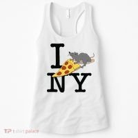 Pizza Rat Ironic Women's Tank Top thumb 0