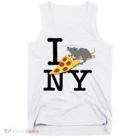 Pizza Rat Ironic Tank Top thumb 0