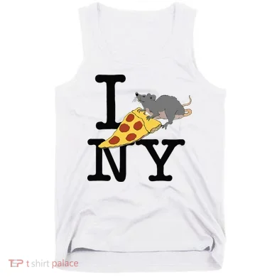 Pizza Rat Ironic Tank Top
