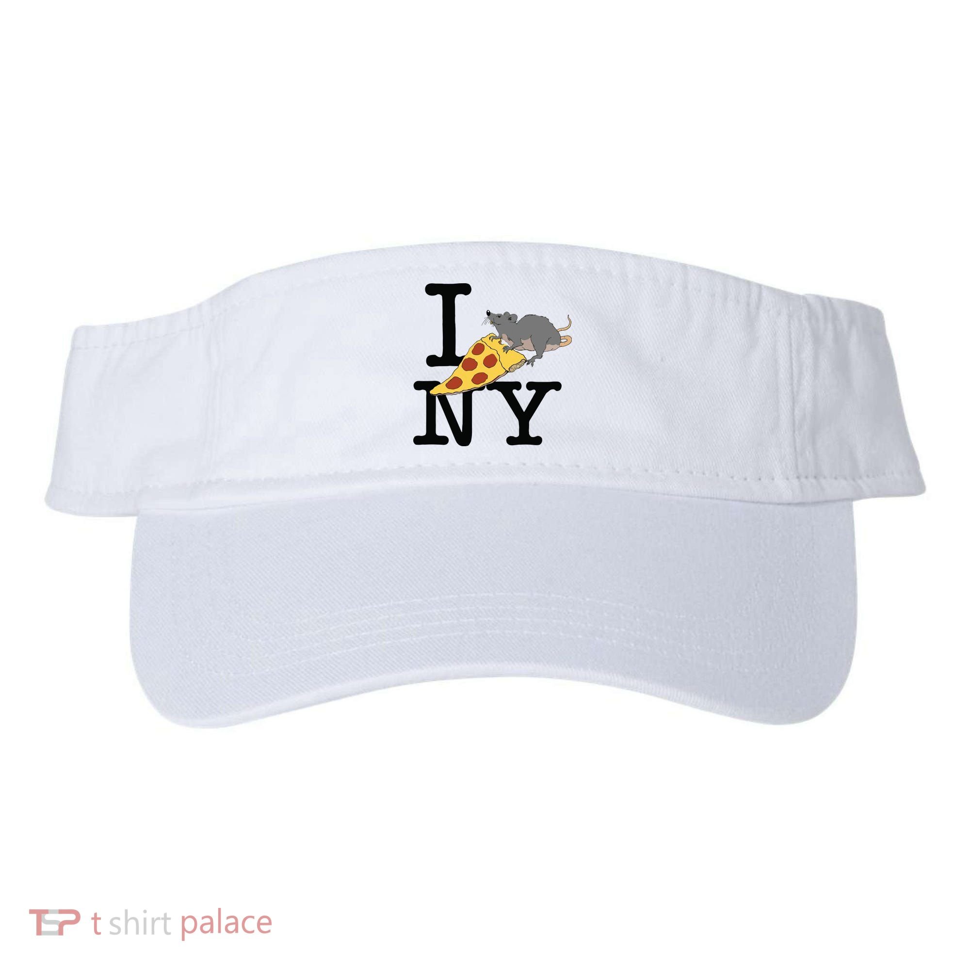 Pizza Rat Ironic Visor