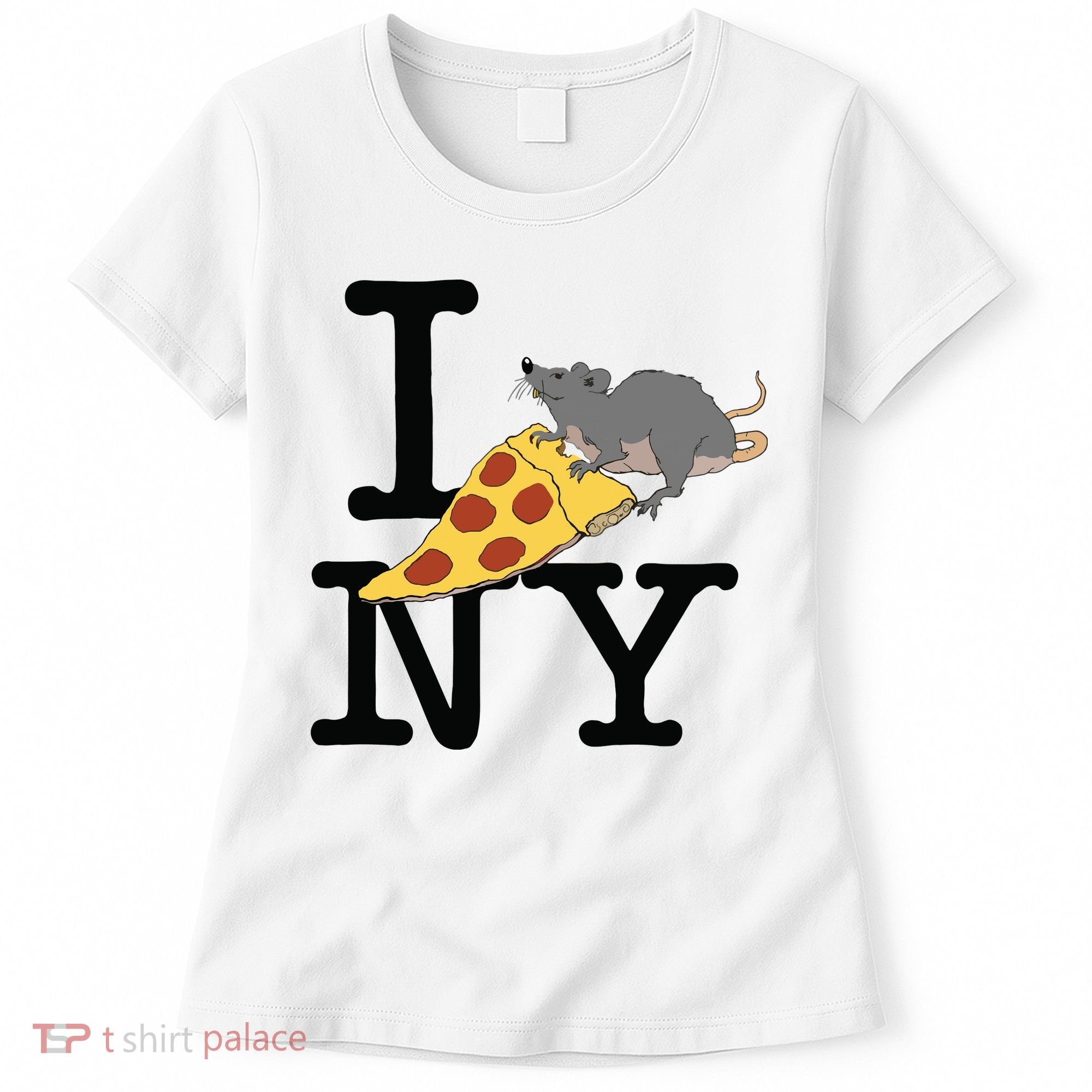 Pizza Rat Ironic Women's T-Shirt