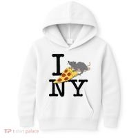 Pizza Rat Ironic Kids Hoodie thumb 0