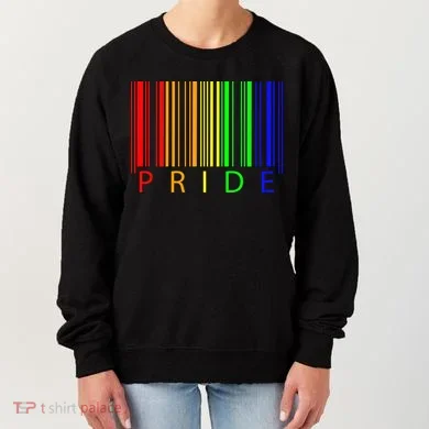 Pride Barcode LGBTQ Women's Sweatshirt