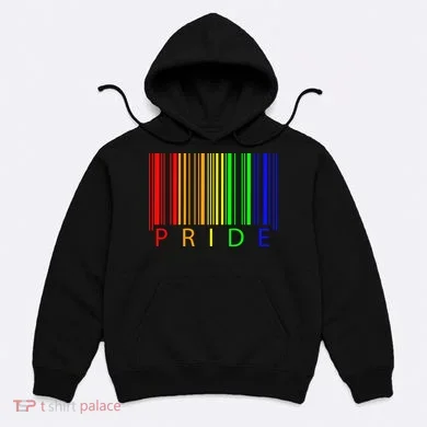 Pride Barcode LGBTQ Hoodie
