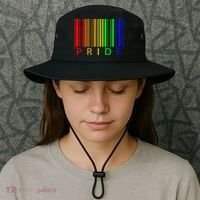 Pride Barcode LGBTQ Bucket Hat thumb 3