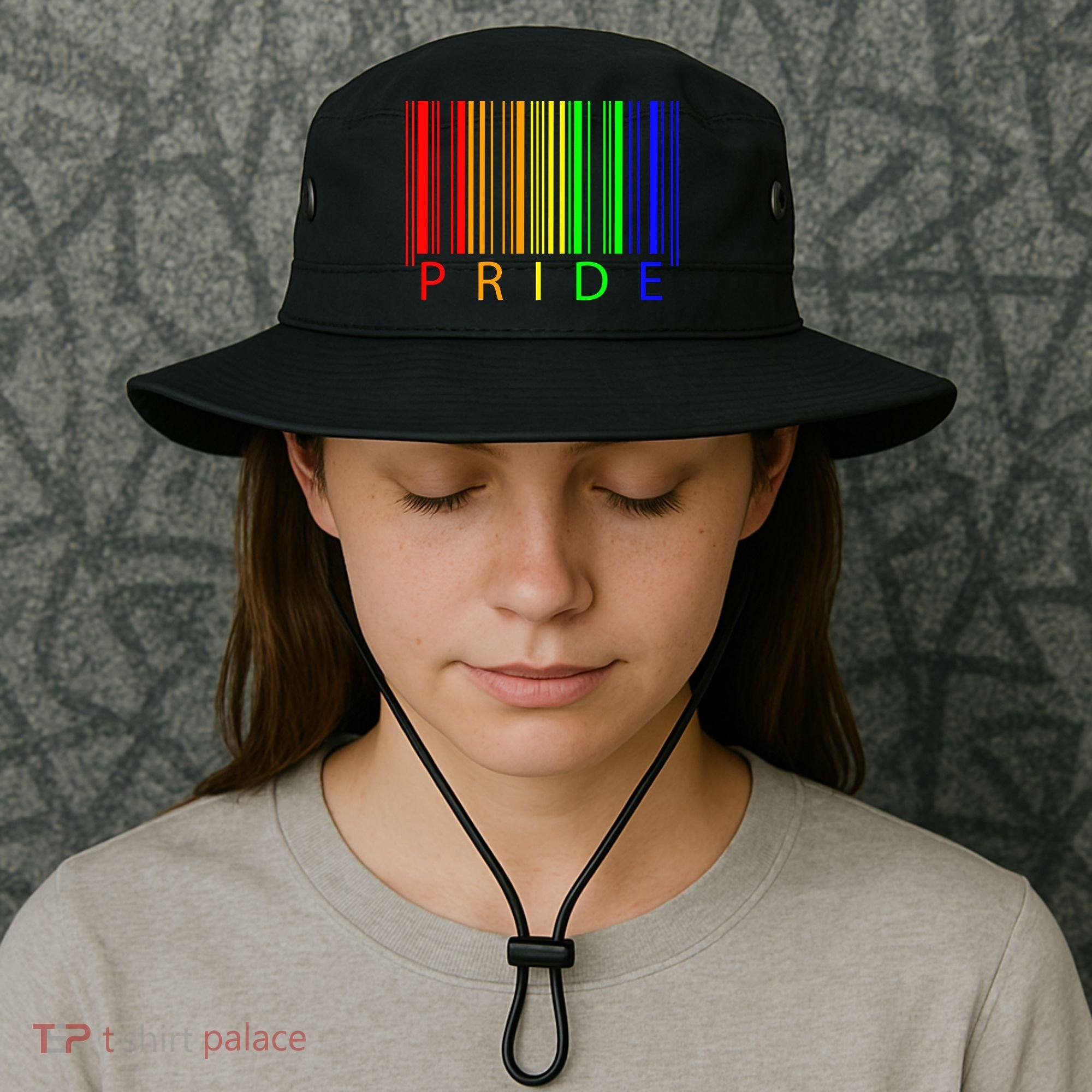 Pride Barcode LGBTQ Bucket Hat