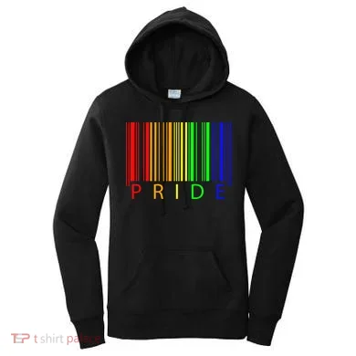 Pride Barcode LGBTQ Women's Hoodie