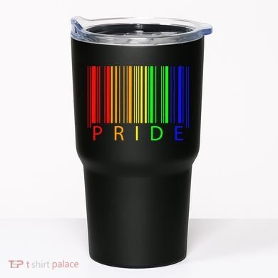 Pride Barcode LGBTQ Tumbler