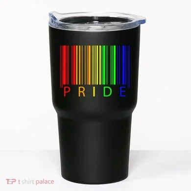 Pride Barcode LGBTQ Tumbler