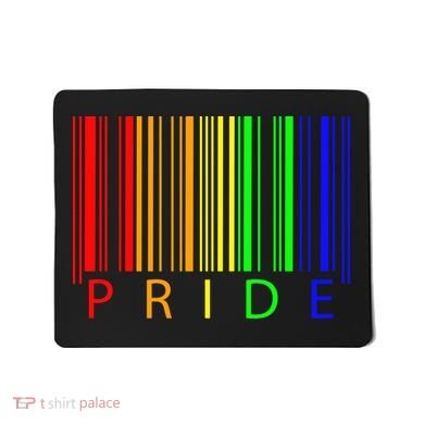 Pride Barcode LGBTQ Mousepad