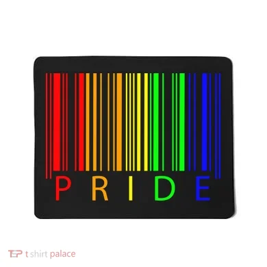 Pride Barcode LGBTQ Mousepad