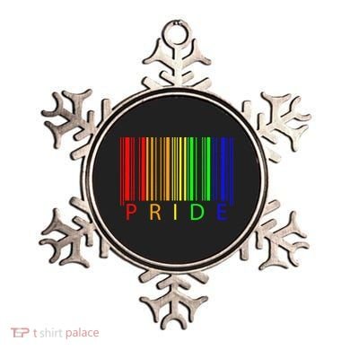 Pride Barcode LGBTQ Ornament