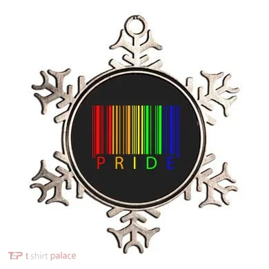 Pride Barcode LGBTQ Ornament