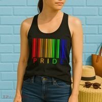 Pride Barcode LGBTQ Women's Tank Top thumb 2