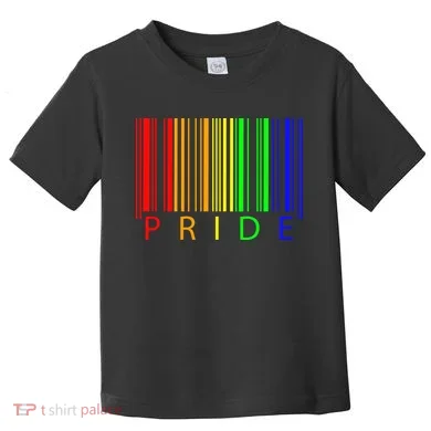 Pride Barcode LGBTQ Toddler T-Shirt