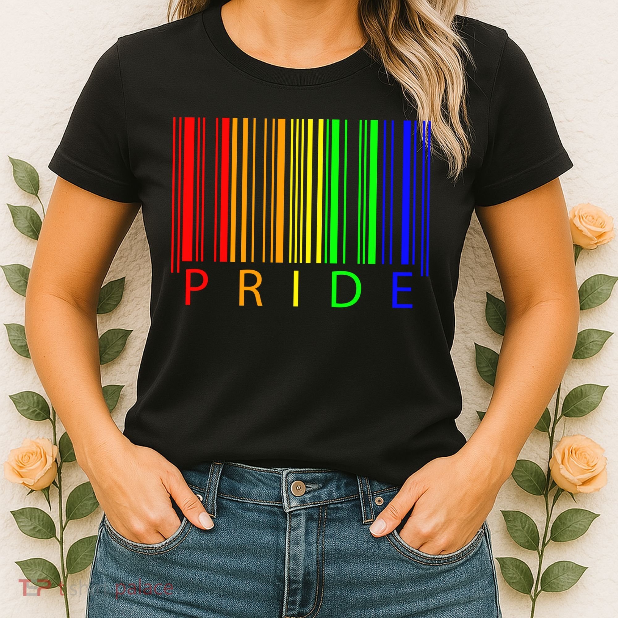 Pride Barcode LGBTQ Women's T-Shirt