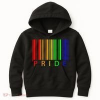 Pride Barcode LGBTQ Kids Hoodie thumb 0